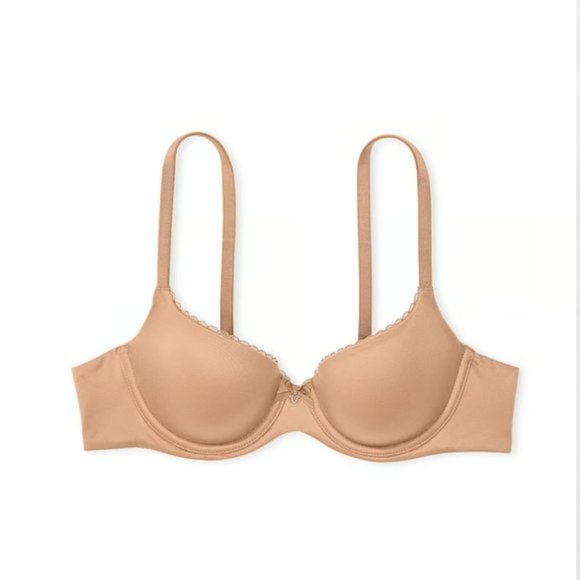 Victoria's Secret BODY BY VICTORIA Lightly-Lined Demi Bra Praline Beige 36C - Picture 1 of 15